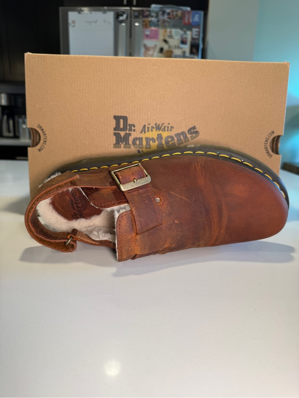DR MARTENS - Jorge II in Warm Tan Menβs Size 12 Slip-On - Picture 14 of 16